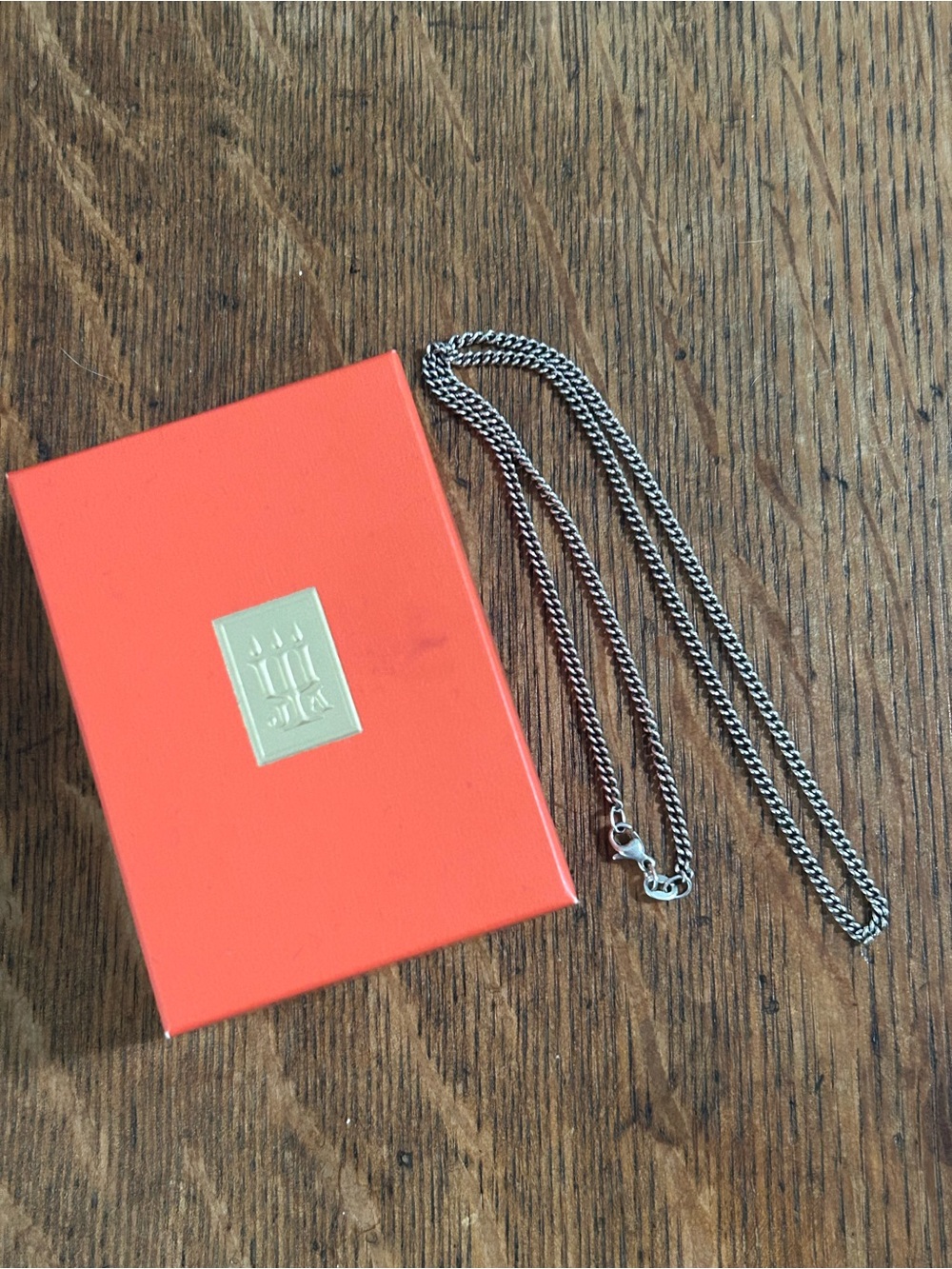 James Avery Silver Men's Double Rope Chain Necklace